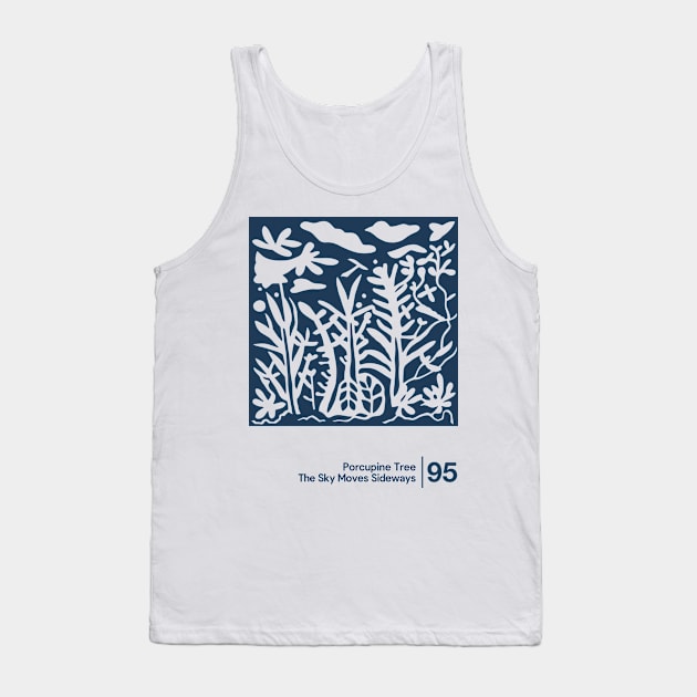 Porcupine Tree - Minimalist Style Illustration Artwork Tank Top by saudade